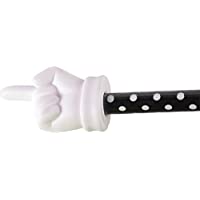 Los mejores  - Black Polka Dots Hand Pointer